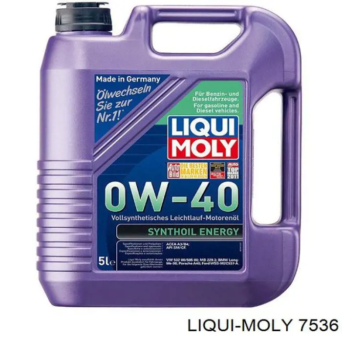 Olej do silnika Liqui Moly 7536 cena, od 87,63 USD