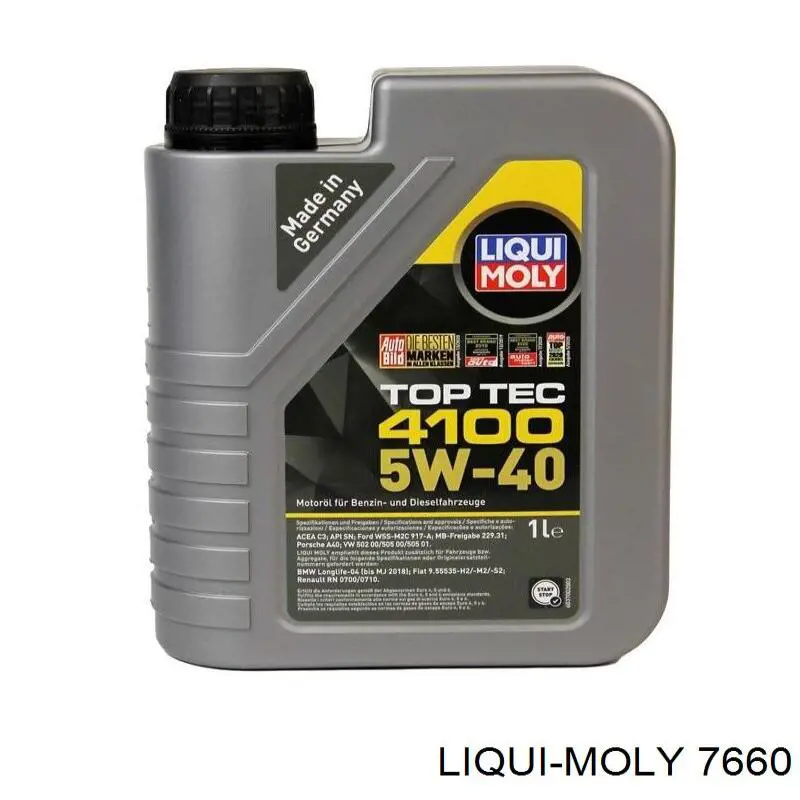 Olej do silnika Liqui Moly 7660 cena, od 15,99 USD