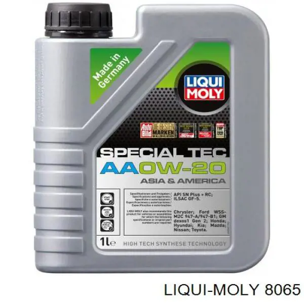 Olej do silnika Liqui Moly 8065 cena, od 23,65 USD