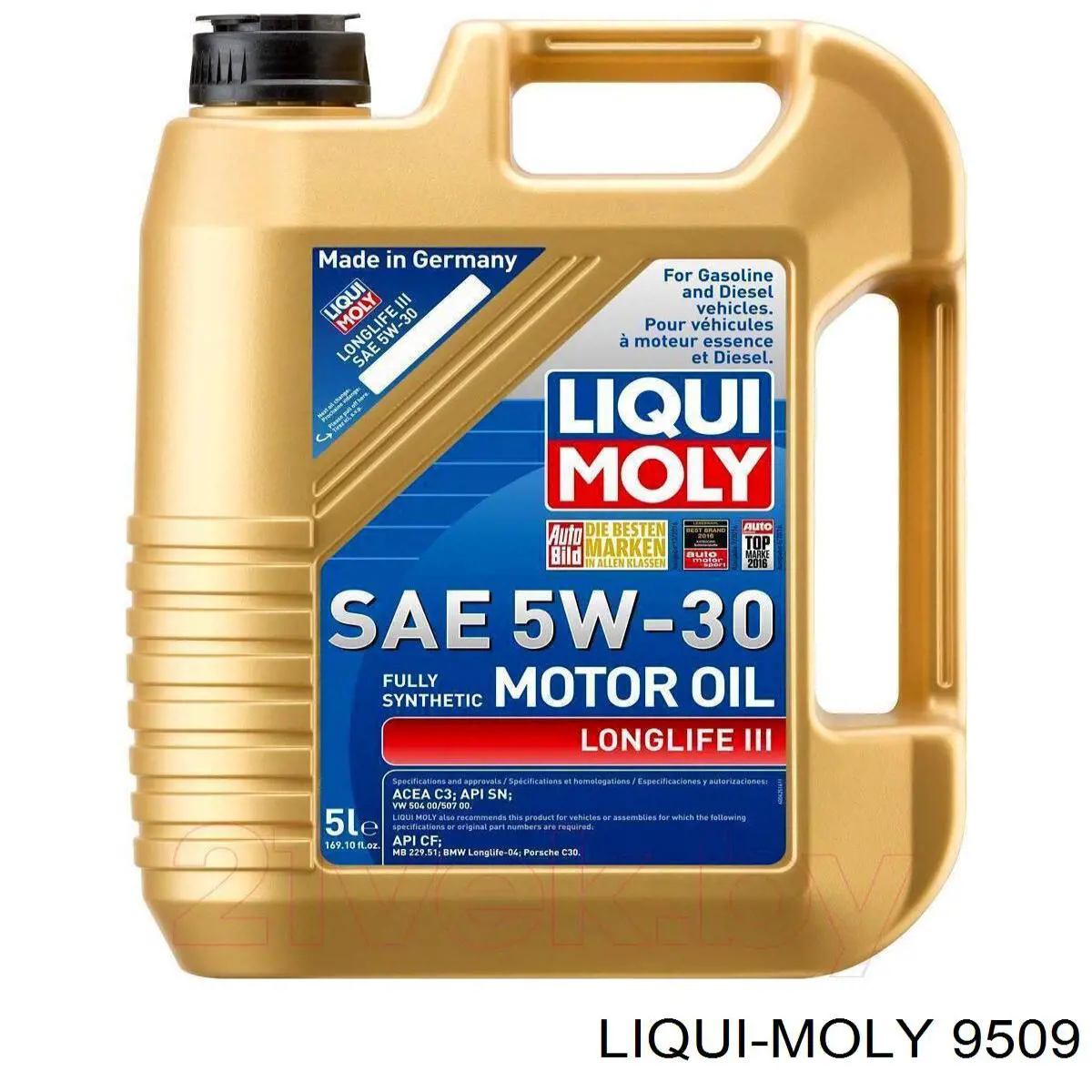 Olej do silnika Liqui Moly 9509 cena, od 66,42 USD
