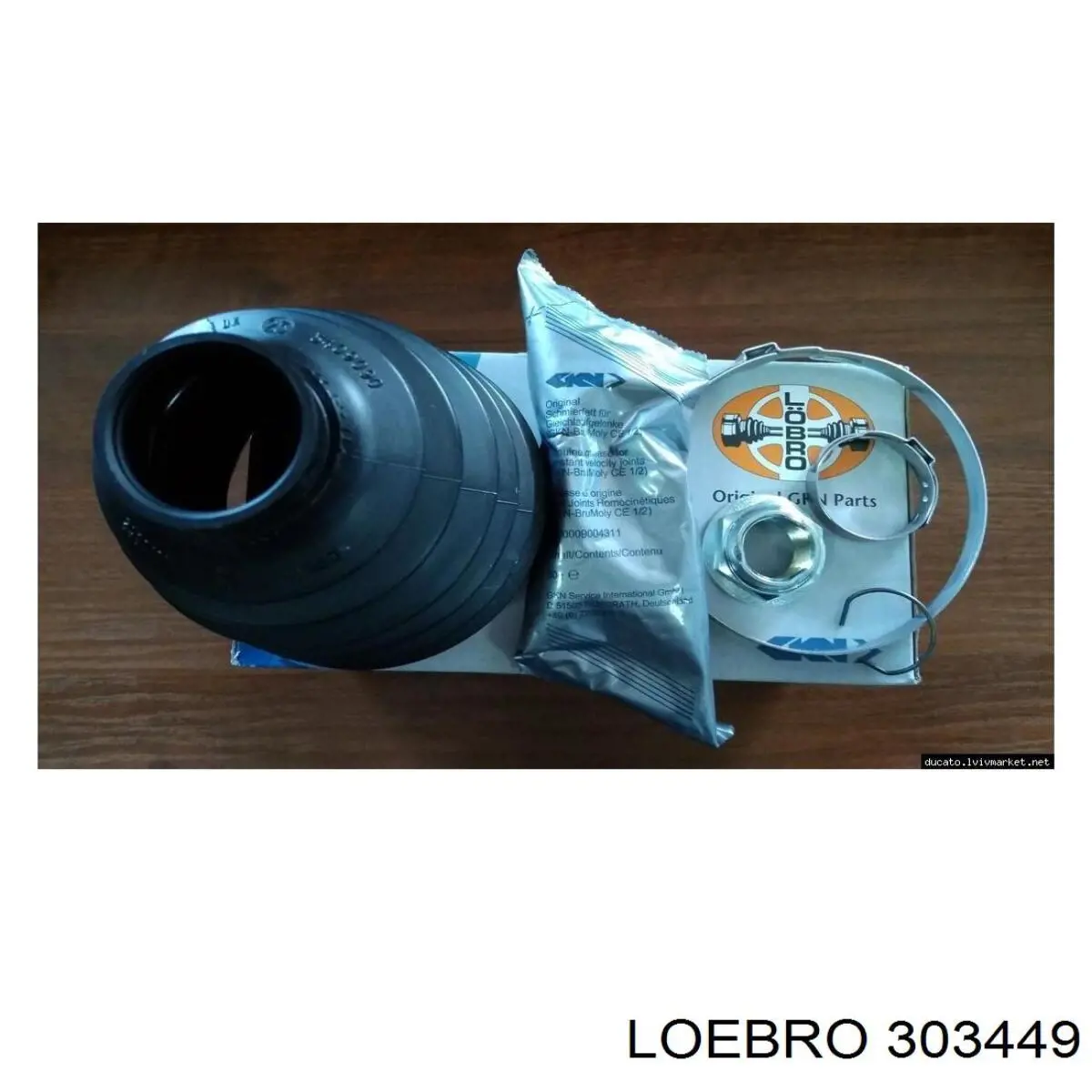 Osłona przegubu homokinetycznego półosi przedniej zewnętrzna Loebro 303449 cena, od 13,37 USD