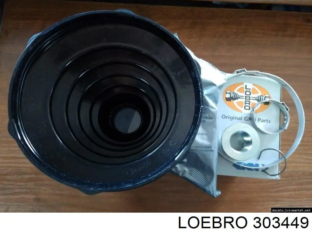 Do koszyka 303449 Loebro Osłona przegubu homokinetycznego półosi przedniej zewnętrzna
