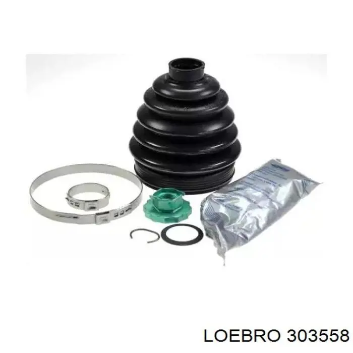 Do koszyka 303558 Loebro Osłona przegubu homokinetycznego półosi przedniej zewnętrzna