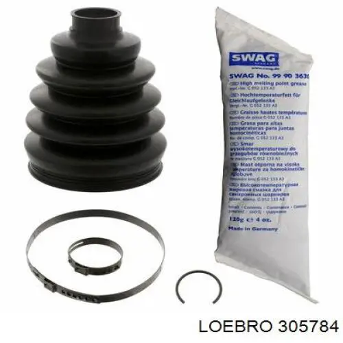 305784 Loebro Osłona przegubu homokinetycznego półosi przedniej zewnętrzna