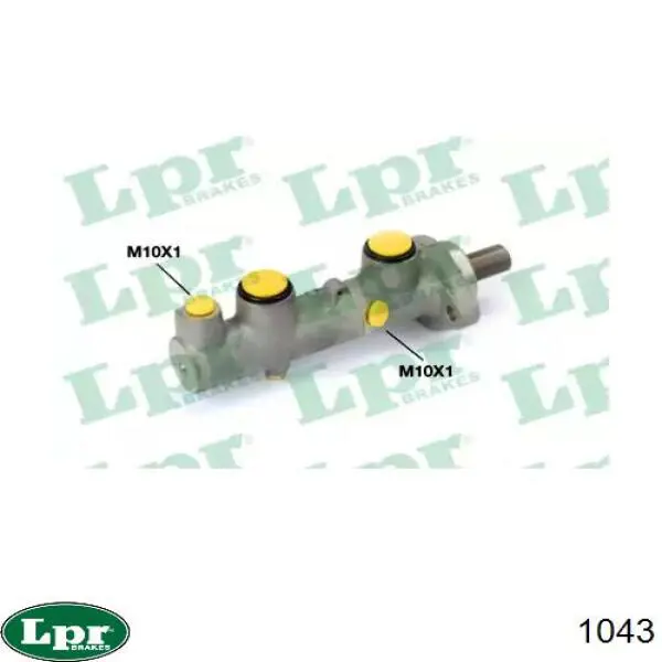 Do koszyka Główny cylinder hamulców Toyota Carina E T19