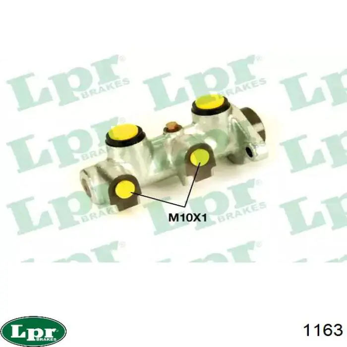 Główny cylinder hamulców LPR 1163 cena, od 41,02 USD