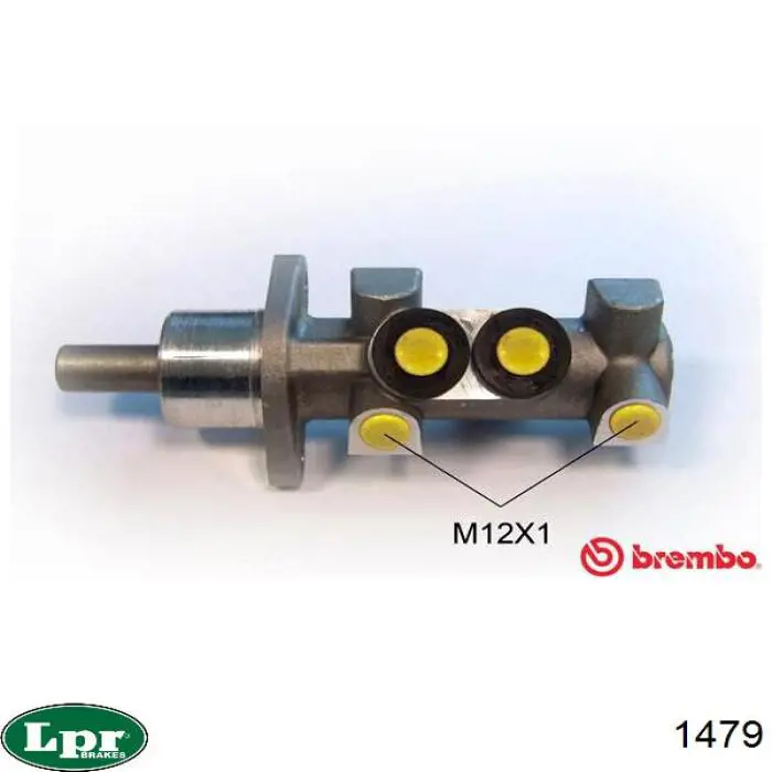 Główny cylinder hamulców LPR 1479 cena, od 50,01 USD