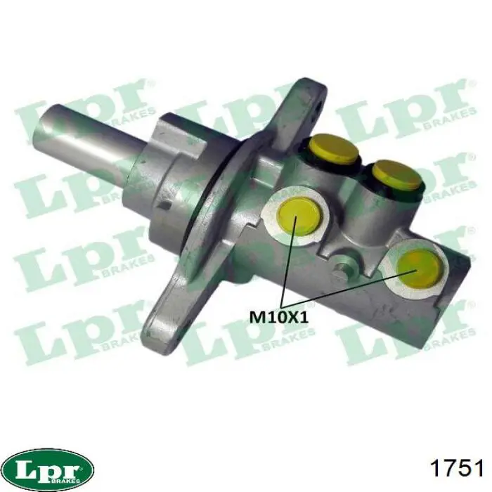 Główny cylinder hamulców LPR 1751 cena, od 63,01 USD