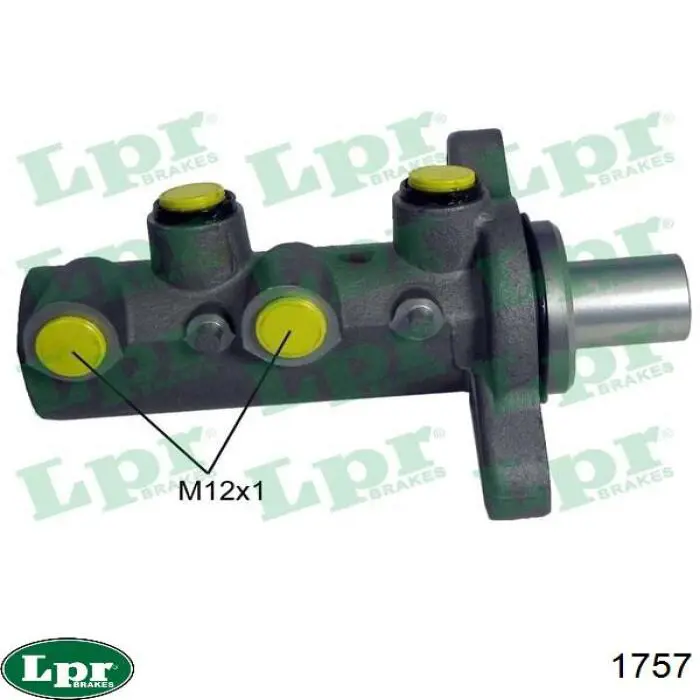 Główny cylinder hamulców LPR 1757 cena, od 106,01 USD