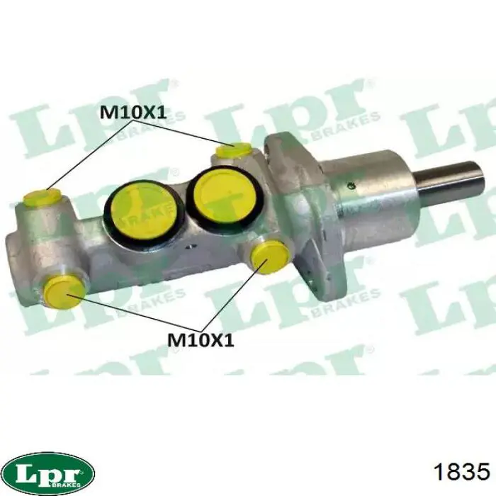 Główny cylinder hamulców LPR 1835 cena, od 43,95 USD