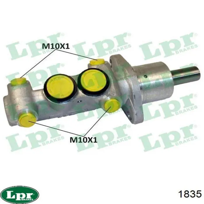 Do koszyka 1835 LPR Główny cylinder hamulców