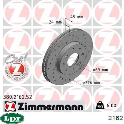 Do koszyka 2162 LPR Cylinder sprzęgła główny