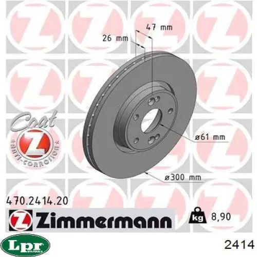 Cylinder sprzęgła główny LPR 2414 cena, od 45,98 USD