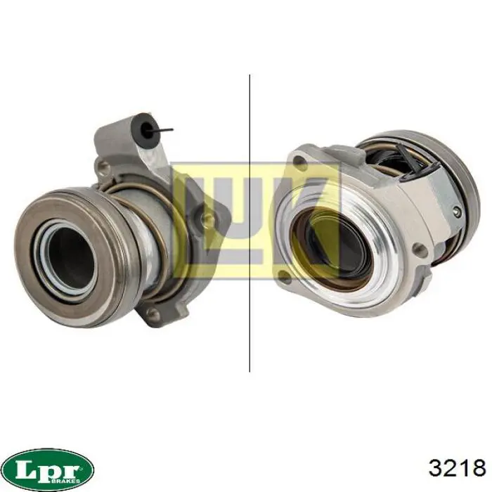 Do koszyka 3218 LPR Cylinder roboczy sprzęgła (wysprzęglik) w komplecie z łożyskiem wyciskowym