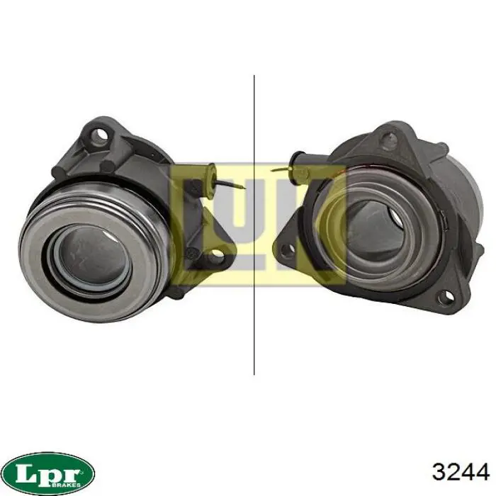 Cylinder roboczy sprzęgła (wysprzęglik) w komplecie z łożyskiem wyciskowym LPR 3244 cena, od 92,24 USD