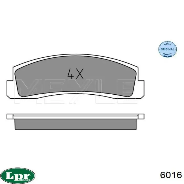 Główny cylinder hamulców LPR 6016 cena, od 71,18 USD