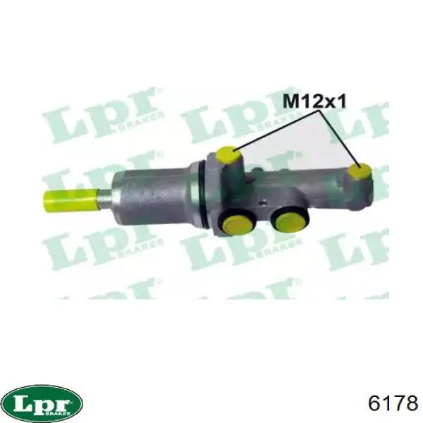 Główny cylinder hamulców LPR 6178 cena, od 97,05 USD