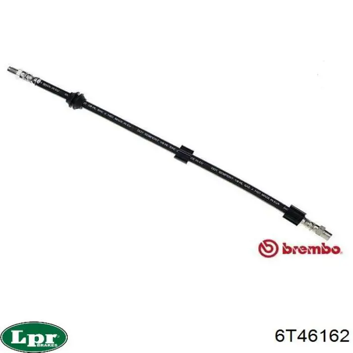 Do koszyka 6T46162 LPR Przewód hamulcowy przedni