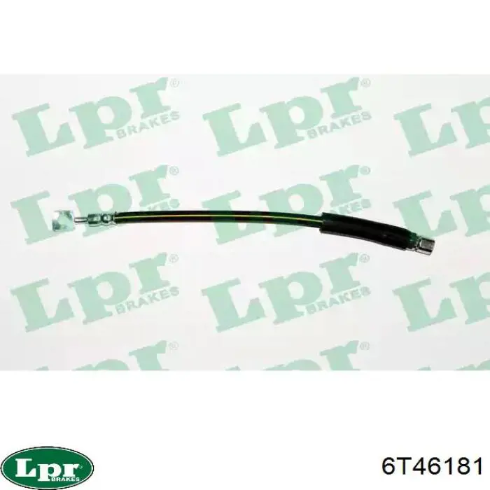 Przewód hamulcowy przedni LPR 6T46181 cena, od 10,38 USD