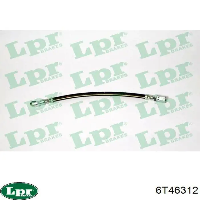 Przewód hamulcowy przedni LPR 6T46312 cena, od 5,62 USD