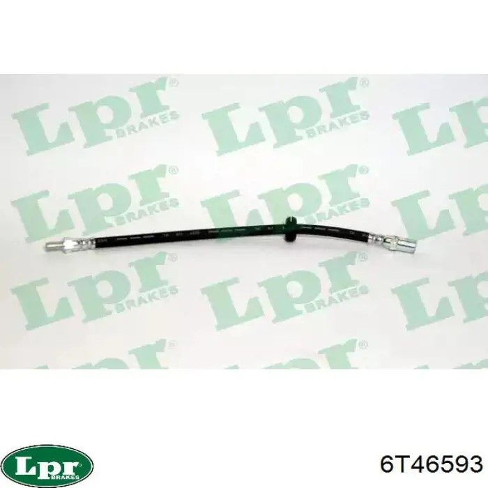 Przewód hamulcowy przedni LPR 6T46593 cena, od 7,47 USD