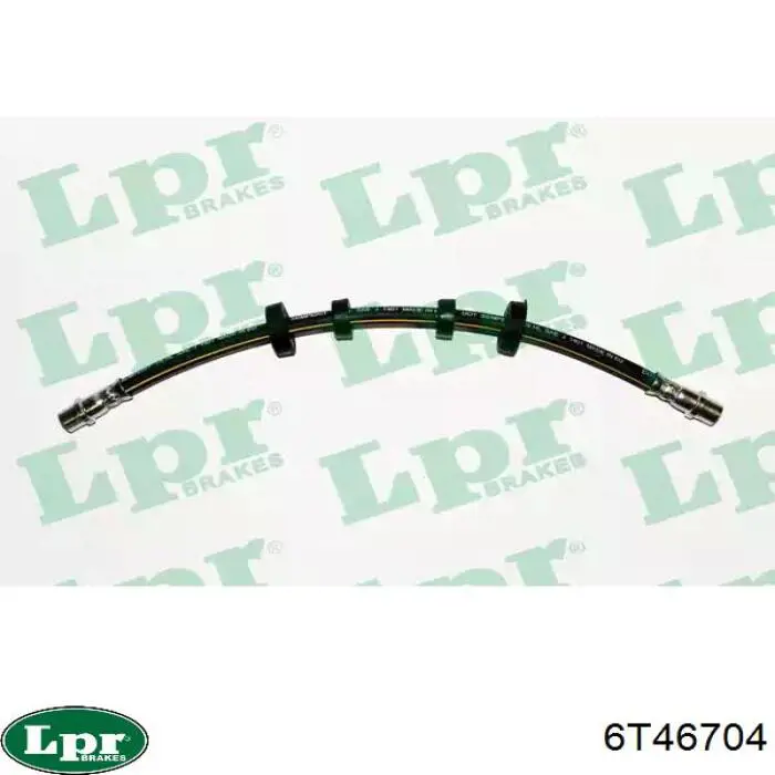 Przewód hamulcowy przedni LPR 6T46704 cena, od 10,14 USD