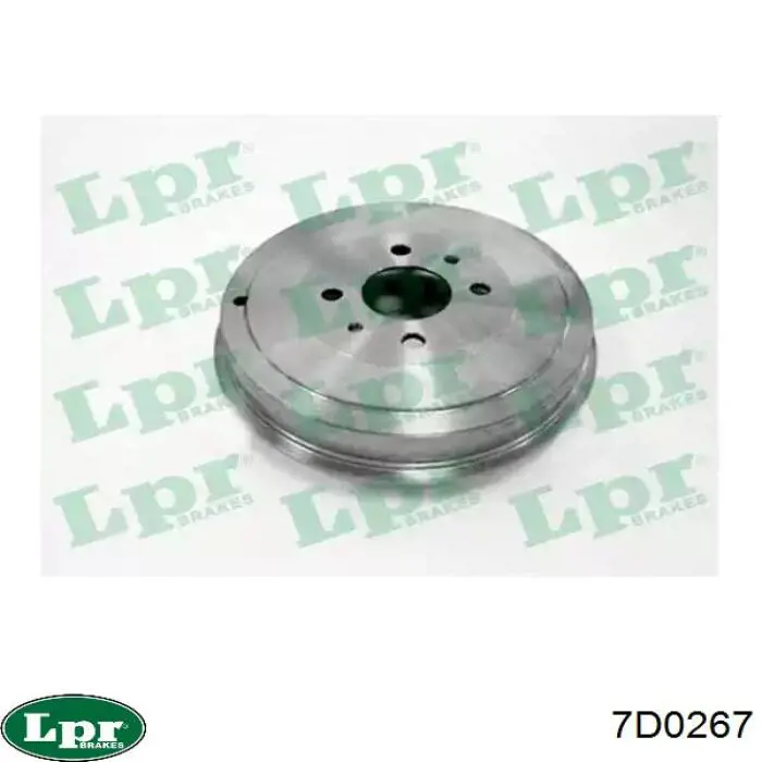 Bęben hamulcowy tylny LPR 7D0267 cena, od 54,63 USD