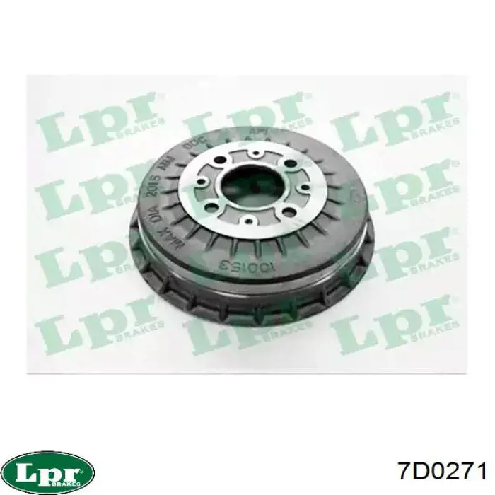 Bęben hamulcowy tylny LPR 7D0271 cena, od 45,17 USD