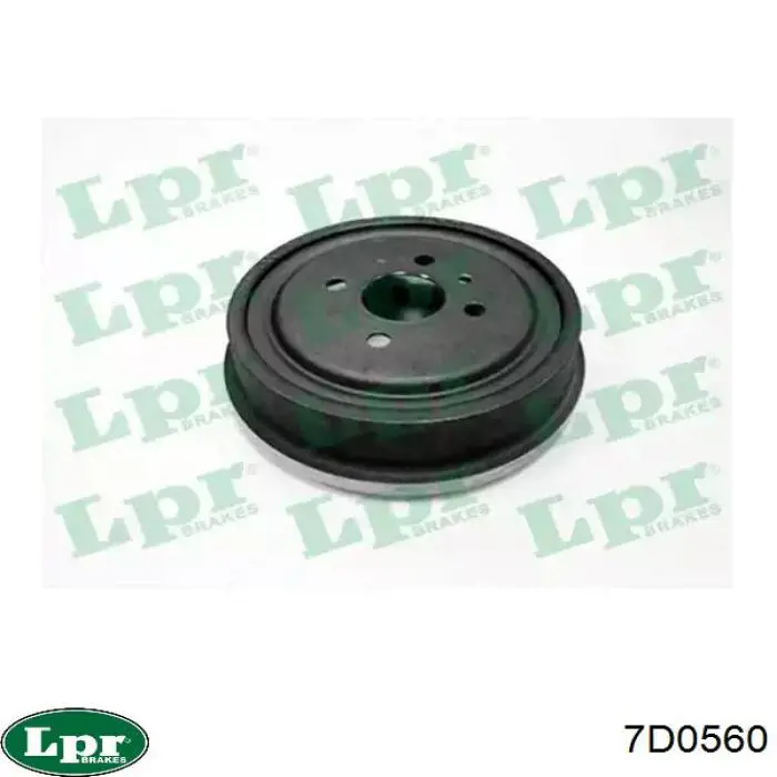 Bęben hamulcowy tylny LPR 7D0560 cena, od 45,02 USD