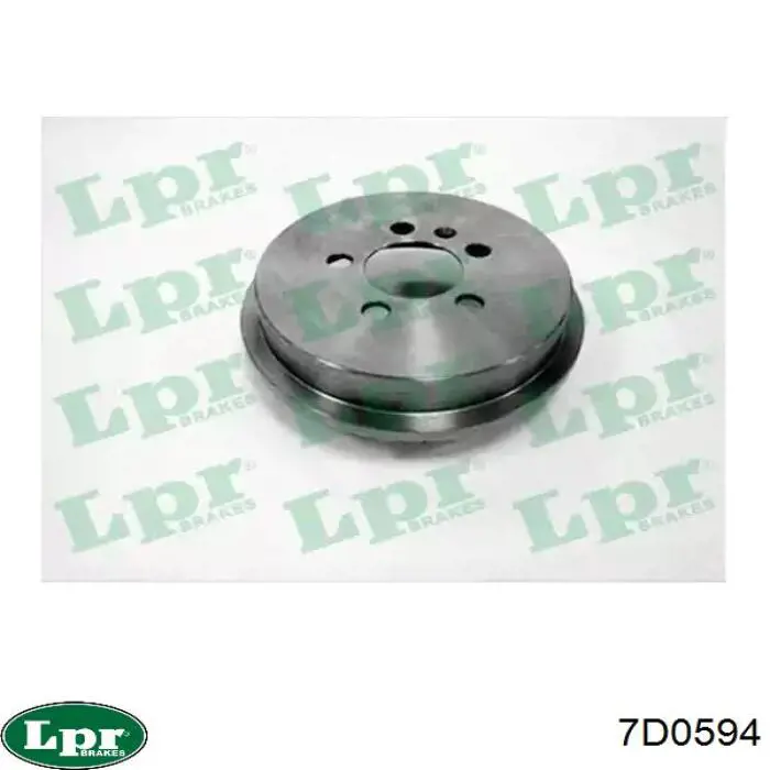 Bęben hamulcowy tylny LPR 7D0594 cena, od 31,36 USD