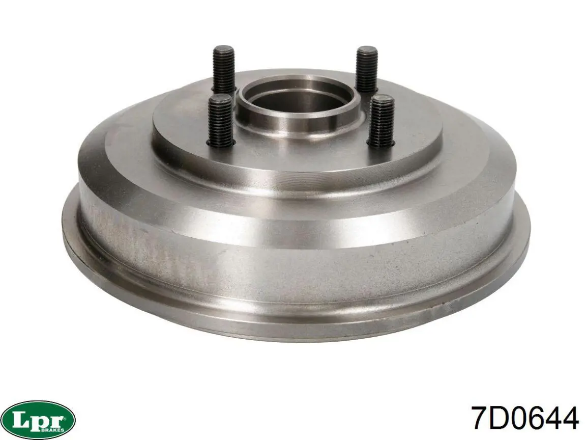 Bęben hamulcowy tylny LPR 7D0644 cena, od 57,60 USD