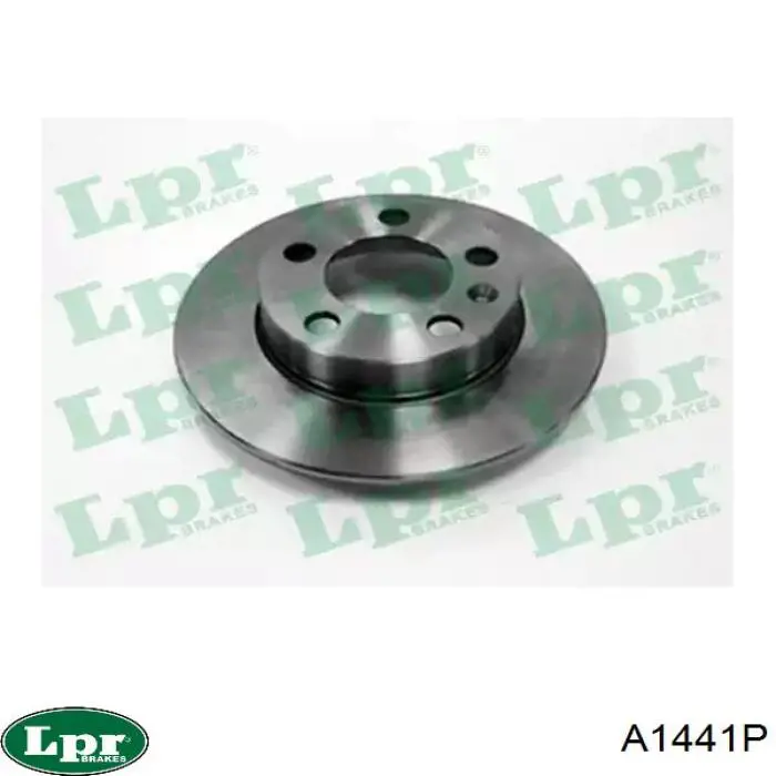 A1441P LPR tarcza hamulcowa tylna