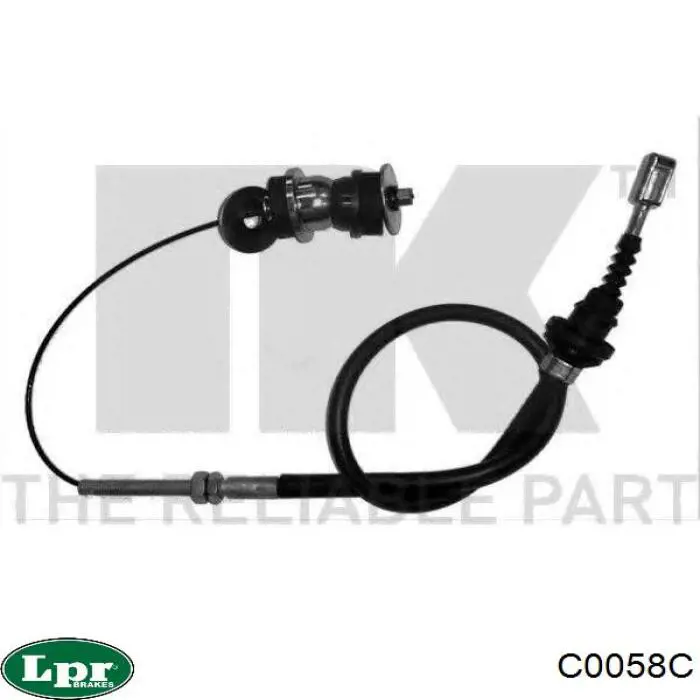 Linka sprzęgła LPR C0058C cena, od 26,31 USD