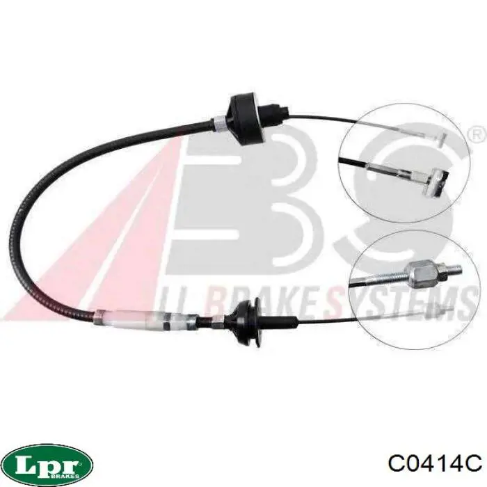 Linka sprzęgła LPR C0414C cena, od 25,95 USD