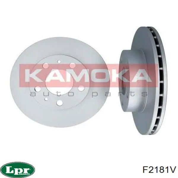 Do koszyka F2181V LPR Tarcza hamulcowa przednia