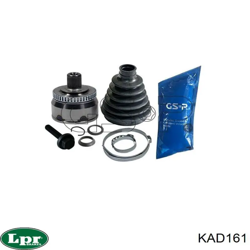 Przegub homokinetyczny przedni zewnętrzny LPR KAD161 cena, od 38,74 USD