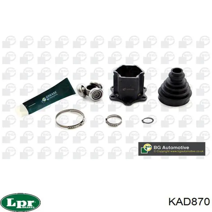 KAD870 LPR Przegub homokinetyczny przedni wewnętrzny