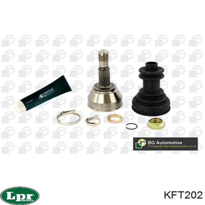 Przegub homokinetyczny przedni zewnętrzny LPR KFT202 cena, od 43,08 USD