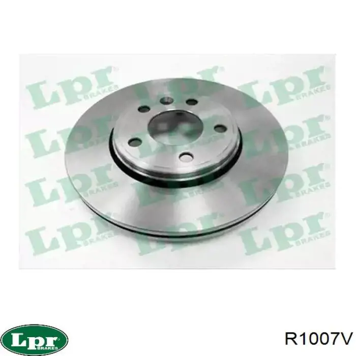 R1007V LPR Tarcza hamulcowa przednia