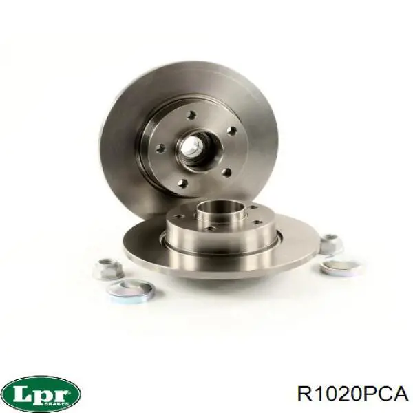 Tarcza hamulcowa tylna LPR R1020PCA cena, od 89,68 USD