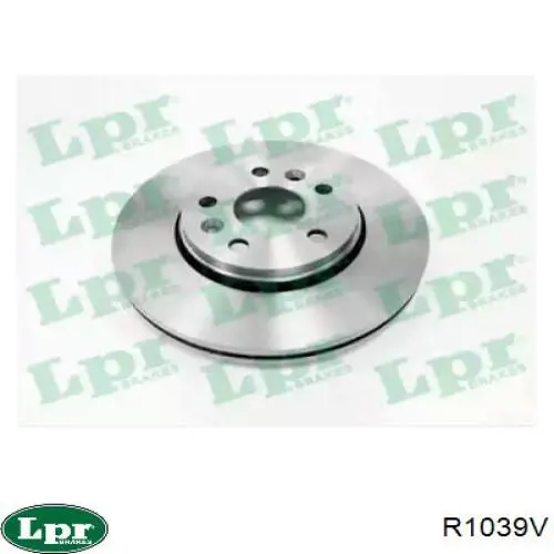 Tarcza hamulcowa przednia LPR R1039V cena, od 50,51 USD