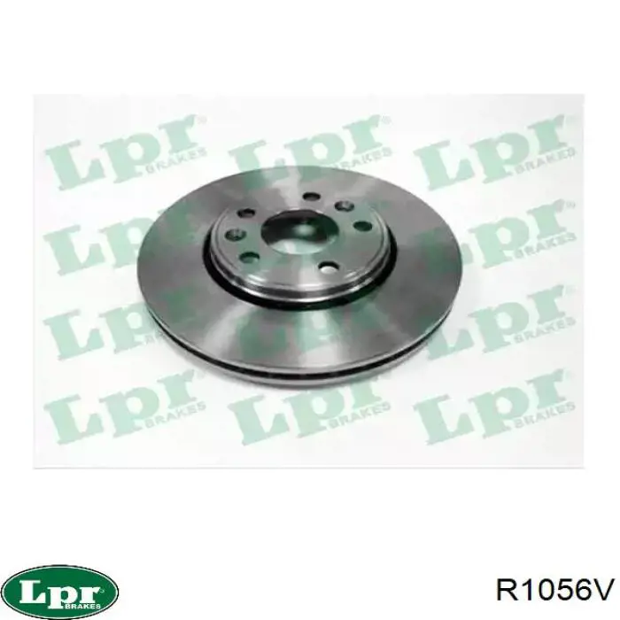 R1056V LPR Tarcza hamulcowa przednia