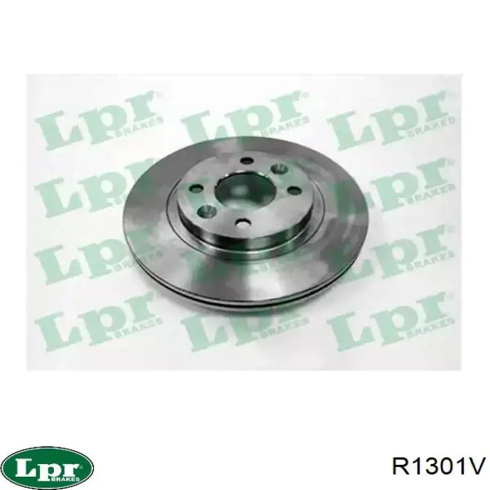 R1301V LPR Tarcza hamulcowa przednia