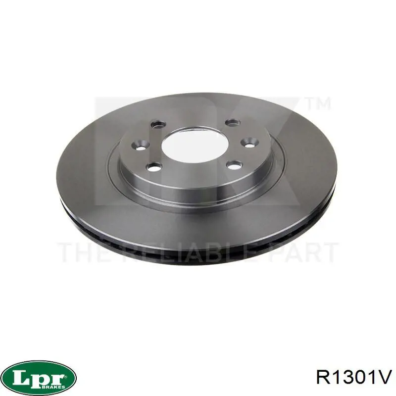Tarcza hamulcowa przednia LPR R1301V cena, od 33,61 USD