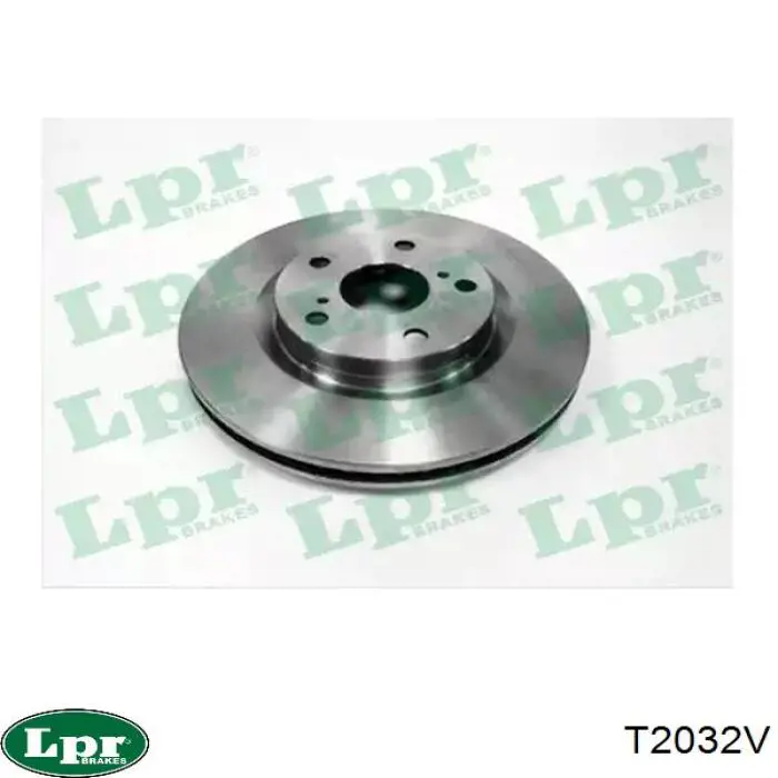 Tarcza hamulcowa przednia LPR T2032V cena, od 50,84 USD