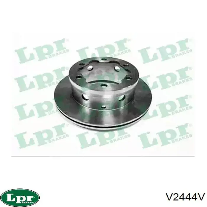 V2444V LPR Tarcza hamulcowa tylna