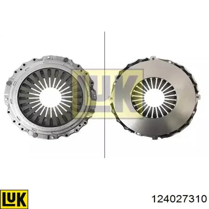 Docisk sprzęgła LUK 124027310 cena, od 68,23 USD