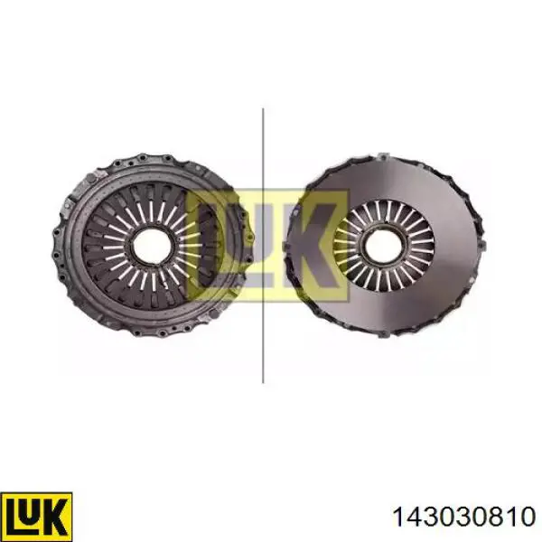 Docisk sprzęgła LUK 143030810 cena, od 405,43 USD