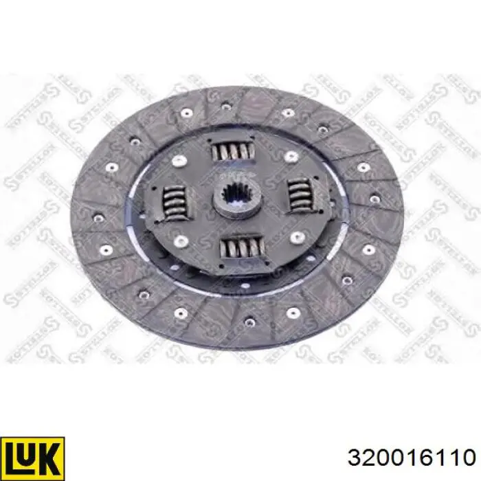 Tarcza sprzęgła 0664165 Opel