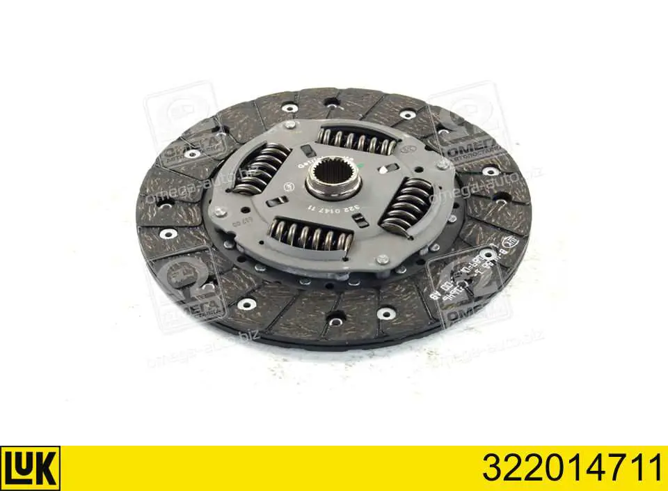 Tarcza sprzęgła LUK 322014711 cena, od 93,61 USD